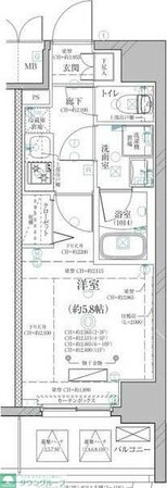 ディアレイシャス泉の物件間取画像